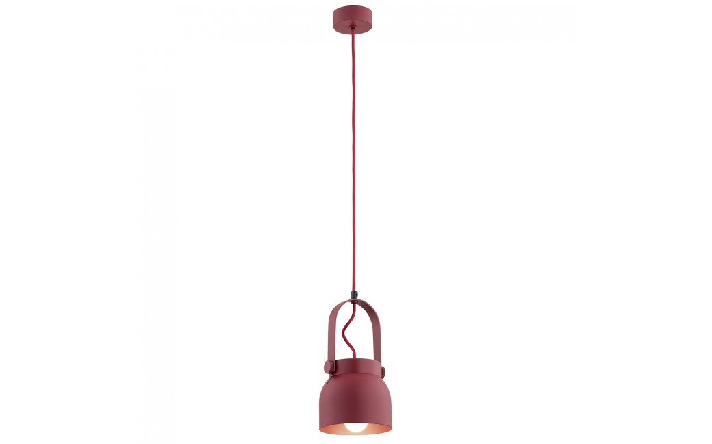 Argon LOGAN lampa wisząca 1 pł., mniejsza 1x15W (max) czerwony 8292