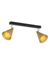 Argon LUCINDA 2 fl. plafond 2x7W (max) gold black 7149