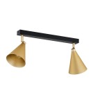 Spotlight ceiling lamps - Argon LUCINDA 2 fl. plafond 2x7W (max) gold black 7149 - product 4