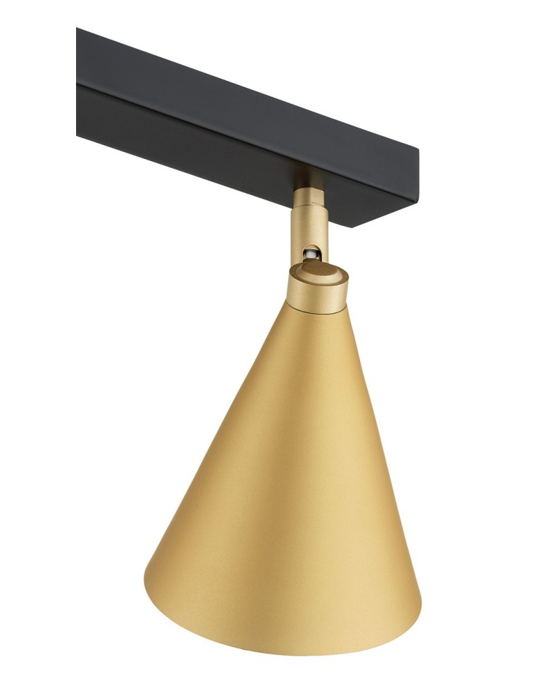 Spotlight ceiling lamps - Argon LUCINDA 2 fl. plafond 2x7W (max) gold black 7149 - product kolory-swiatla.pl 5