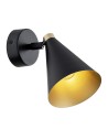 Argon LUCINDA wall lamp / plafond 1 pł. 1x7W (max) black gold 8253