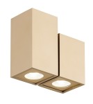 Adjustable ceiling lamps - spots - Argon MORTIMER 2 fl. plafond, cubbies 2x5W (max) gold 7175 - product 1