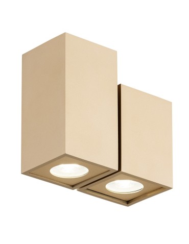 Argon MORTIMER 2 fl. plafond, cubbies 2x5W (max) gold 7175