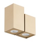 Adjustable ceiling lamps - spots - Argon MORTIMER 2 fl. plafond, cubbies 2x5W (max) gold 7175 - product 3