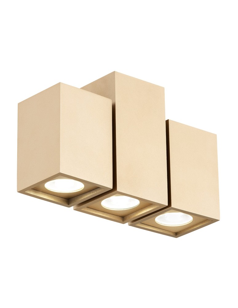 Adjustable ceiling lamps - spots - Argon MORTIMER plafond 3 fl., cubicles 3x5W (max) gold 6269 - product kolory-swiatla.pl 1