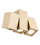 Adjustable ceiling lamps - spots - Argon MORTIMER plafond 3 fl., cubicles 3x5W (max) gold 6269 - product 2