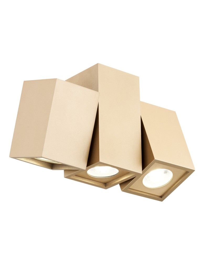 Adjustable ceiling lamps - spots - Argon MORTIMER plafond 3 fl., cubicles 3x5W (max) gold 6269 - product kolory-swiatla.pl 2
