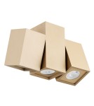 Adjustable ceiling lamps - spots - Argon MORTIMER plafond 3 fl., cubicles 3x5W (max) gold 6269 - product 4