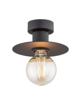 Argon CORSO plafon 1 pł. 1x15W (max) czarny struktura 3882