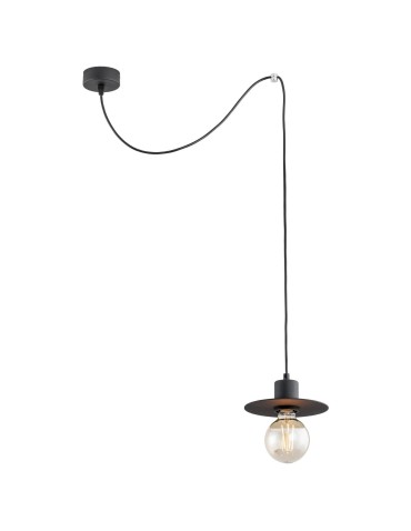 Argon CORSO pendant lamp 1 pł 1x15W (max) black structure 3835