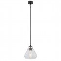 Argon DECORATO lampa wisząca 1 pł. 1x15W (max) transparentny czarny mat 4047