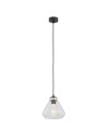 Argon DECORATO 1 fl. pendant lamp 1x15W (max) transparent matte black 4047