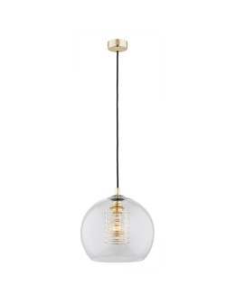Argon DOVER pendant lamp 1 pł. 1x15W (max) transparent brass elements 4673