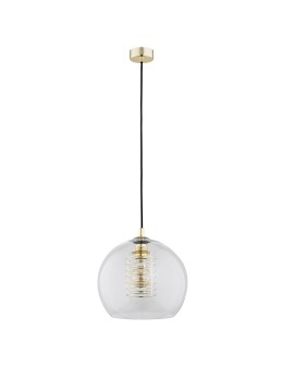 Argon DOVER pendant lamp 1 pł. 1x15W (max) transparent brass elements 4673 - product 2