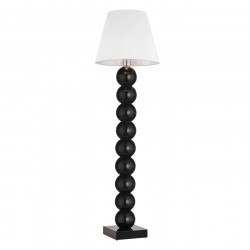 Argon FUDŻI lampa podłogowa 1 pł. 1x15W (max) biały czarny 4059
