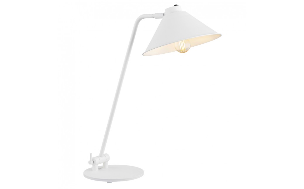 Argon GABIAN lampa biurkowa 1 pł. 1x15W (max) biały struktura 4996