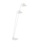 Floor lamps for reading - Argon GABIAN 2 fl. floor lamp 2x15W (max) white structure 7074 - product 3