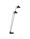 Argon GABIAN 2 fl. floor lamp 2x15W (max) black structure 7075