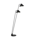 Floor lamps for reading - Argon GABIAN 2 fl. floor lamp 2x15W (max) black structure 7075 - product 2