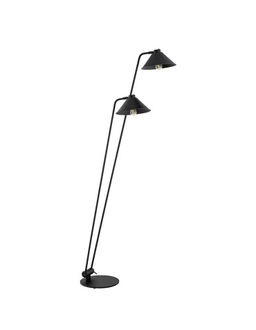Argon GABIAN 2 fl. floor lamp 2x15W (max) black structure 7075 - product 2