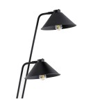 Floor lamps for reading - Argon GABIAN 2 fl. floor lamp 2x15W (max) black structure 7075 - product 3
