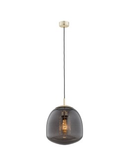 Argon GLEN lampa wisząca 1 pł. 1x15W (max) dymny elementy mosiądzowane 4677