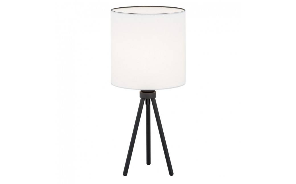 Argon HILARY lampa stołowa 1 pł. 1x15W (max) biały czarny struktura 4083