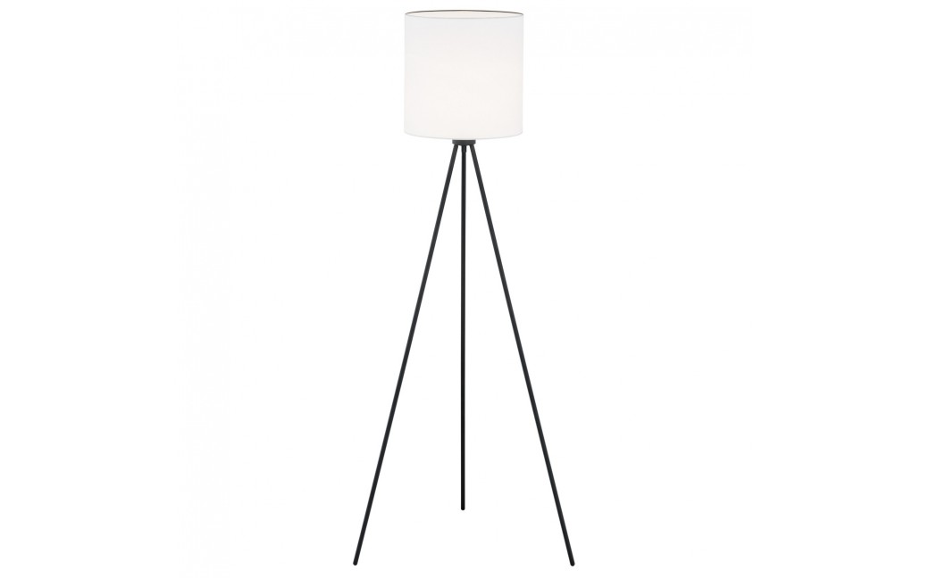 Argon HILARY lampa podłogowa 1 pł. 1x15W (max) biały czarny struktura 4084