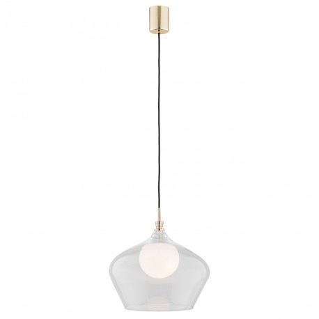 Argon IRUN lampa wisząca 1 pł. 1x7W (max) przeroczysty opal mat 4268