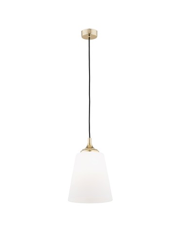 Argon JACKSON pendant lamp 1 pł. 1x15W (max) opal mat brass elements 4698