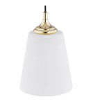 Single pendant lamps - Argon JACKSON pendant lamp 1 pł. 1x15W (max) opal mat brass elements 4698 - product 3