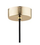 Single pendant lamps - Argon JACKSON pendant lamp 1 pł. 1x15W (max) opal mat brass elements 4698 - product 5
