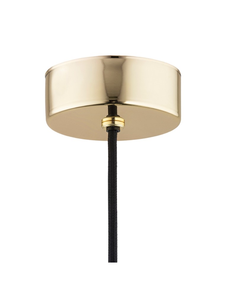 Single pendant lamps - Argon JACKSON pendant lamp 1 pł. 1x15W (max) opal mat brass elements 4698 - product kolory-swiatla.pl 5