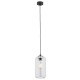 Argon KALIMERA lampa wisząca 1 pł. 1x15W (max) transparentny czarny mat 4039