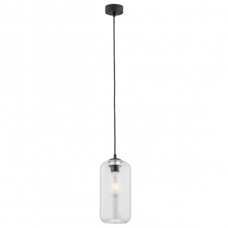 Argon KALIMERA lampa wisząca 1 pł. 1x15W (max) transparentny czarny mat 4039