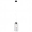 Argon KALIMERA lampa wisząca 1 pł. 1x15W (max) transparentny czarny mat 4039