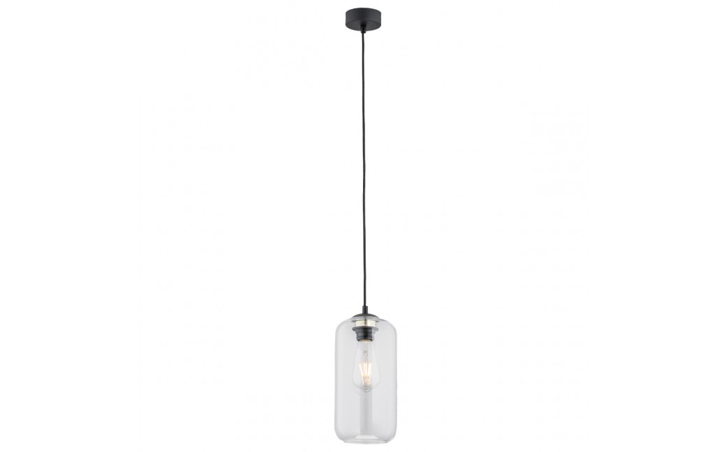 Argon KALIMERA lampa wisząca 1 pł. 1x15W (max) transparentny czarny mat 4039