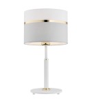 Table lamps - Argon KASER 1-fl. table lamp 1x15W (max) white grey with gold decor white structure 4286 - product 1