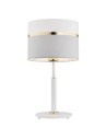 Argon KASER 1-fl. table lamp 1x15W (max) white grey with gold decor white structure 4286