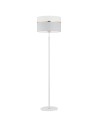 Argon KASER standing lamp 1 pł. 1x15W (max) white grey with gold decor white structure 4287
