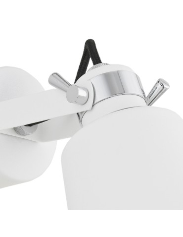 Argon KONGO wall lamp 1 pł. 1x15W (max) white structure chrome elements 3174 - product 2