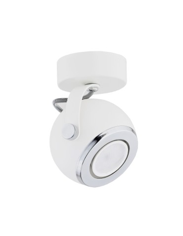 Argon KOS wall lamp 1 pł. 1x5W (max) white structure chrome elements 3519