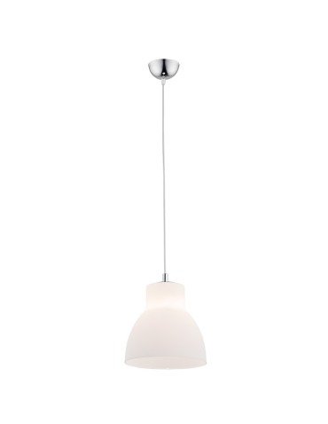 Argon LINDOS lampa wisząca 1 pł. mniejsza 1x15W (max) opal mat chrom 3412