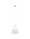 Argon LINDOS 1 fl. pendant lamp smaller 1x15W (max) opal matt chrome 3412