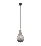 Single pendant lamps - Argon OAKLAND 1 fl. pendant lamp 1x6W (max) smoke black structure 4716 - product 1