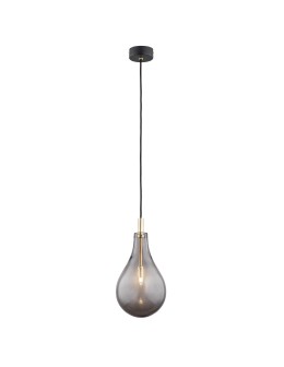 Argon OAKLAND lampa wisząca 1 pł. 1x6W (max) dymny czarny struktura 4716