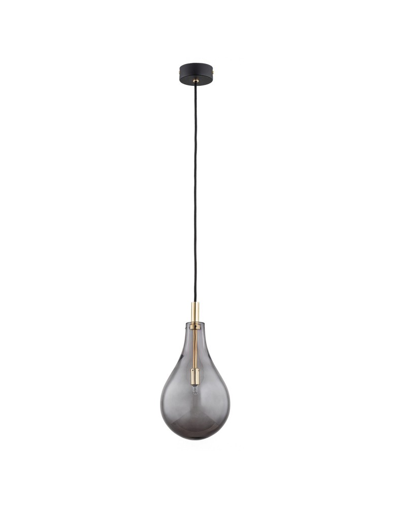 Single pendant lamps - Argon OAKLAND 1 fl. pendant lamp 1x6W (max) smoke black structure 4716 - product kolory-swiatla.pl 2