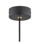 Single pendant lamps - Argon OAKLAND 1 fl. pendant lamp 1x6W (max) smoke black structure 4716 - product 4