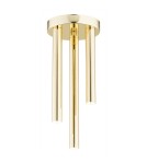 Modern ceiling lamps - Argon SANDRINO PLUS plafond 3 fl. 3x6W (max) brass 6197 - product 1