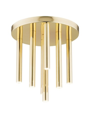 Argon SANDRINO PLUS plafond 7 fl. 7x6W (max) brass 5056